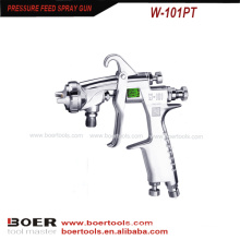 Pressure Feed Spray Gun on paint tank /DP pump W101